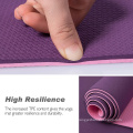 TPE Yoga Mat Color Impresión TPE Yoga Mat con línea de posición TPE Kid Yoga Mat